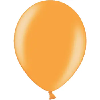 ⁨Metallic balloon orange 27cm (100pcs) 12M-081 Aliga⁩ at Wasserman.eu