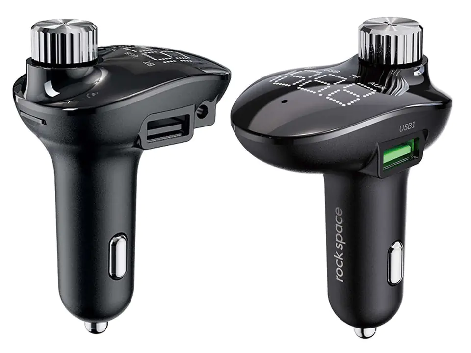 ⁨Car Charger Rock Space B302 FM MP3 Bluetooth Transmitter⁩ at Wasserman.eu