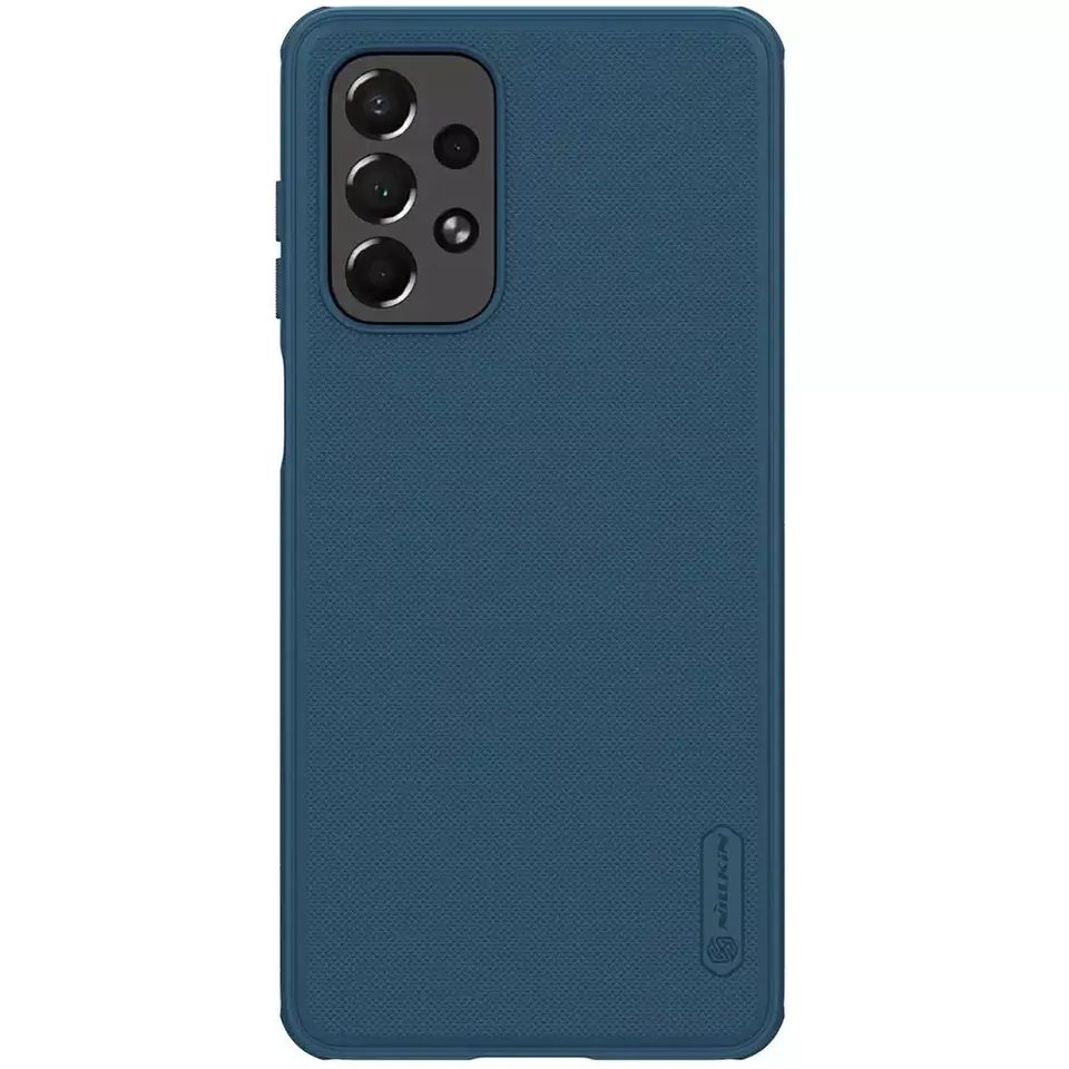 ⁨Nillkin Super Frosted Shield Pro durable case cover for Samsung Galaxy A73 blue⁩ at Wasserman.eu