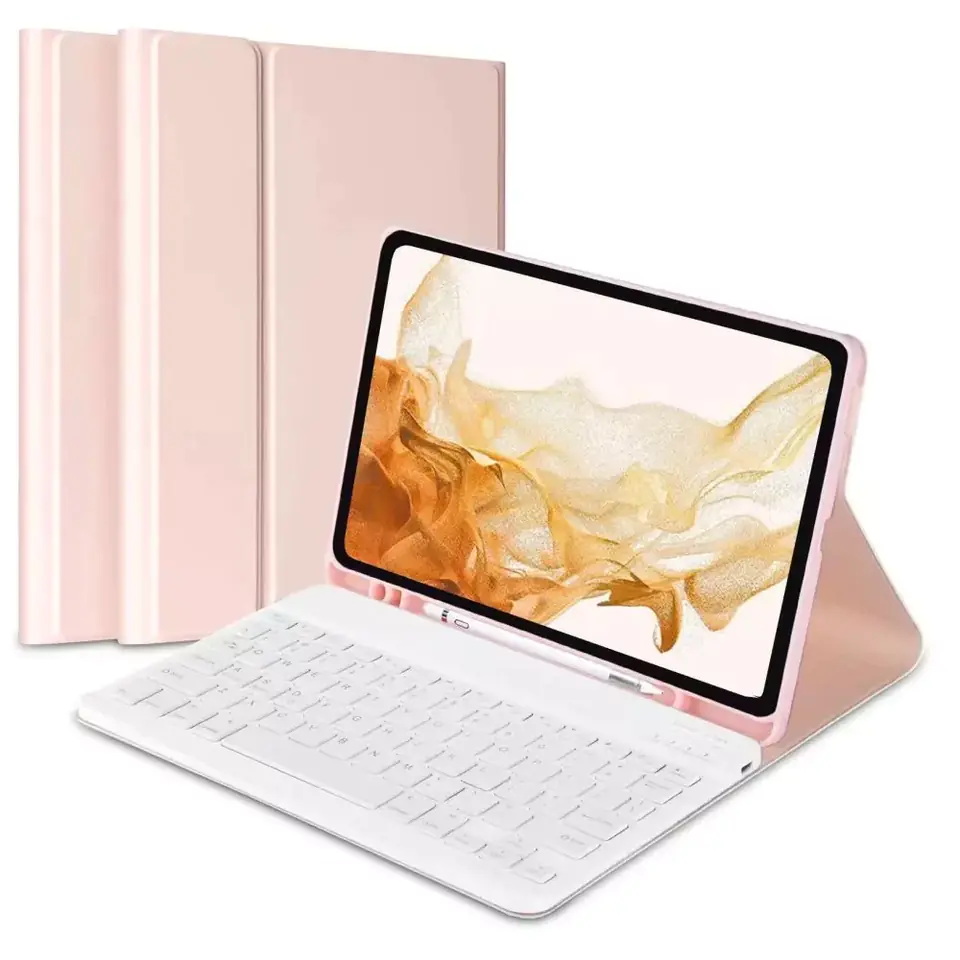 ⁨Sc pen + keyboard galaxy tab a8 10.5 x200 / x205 pink⁩ w sklepie Wasserman.eu