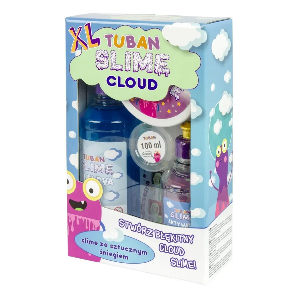 ⁨TUBAN Super Slime Set - Cloud Slime XL⁩ at Wasserman.eu