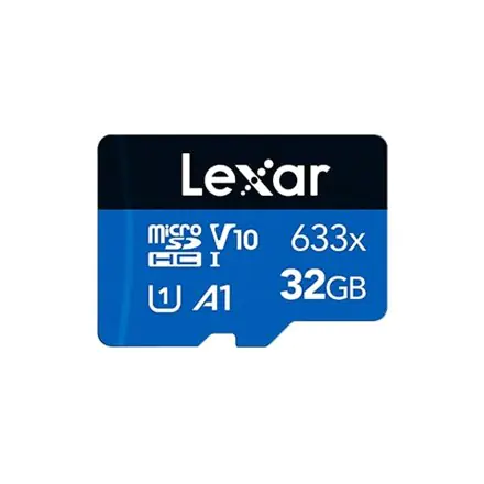 ⁨Lexar | Memory card | LMS0633032G-BNNNG | 32 GB | microSDHC | Flash memory class UHS-I Class 10 | Adapter⁩ w sklepie Wasserman.eu