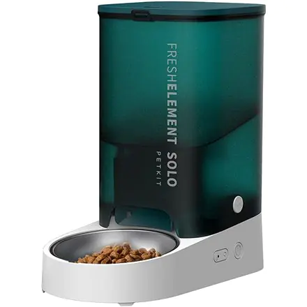 PETKIT Smart Pet Feeder Fresh Element Solo Pojemność 3 L, Materiał ABS, Stal nierdzewna, Zielony w sklepie Wasserman.eu