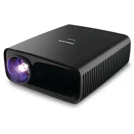⁨Philips Projector NeoPix 320 Full HD (1920x1080), 250 ANSI lumenów, czarny, Wi-Fi, gwarancja na lampę 12 miesięcy⁩ w sklepie Wasserman.eu