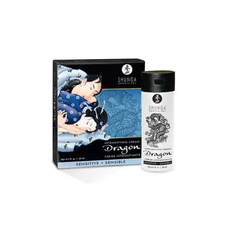 ⁨Shunga - Dragon Sensitive Cream 60 ml⁩ w sklepie Wasserman.eu