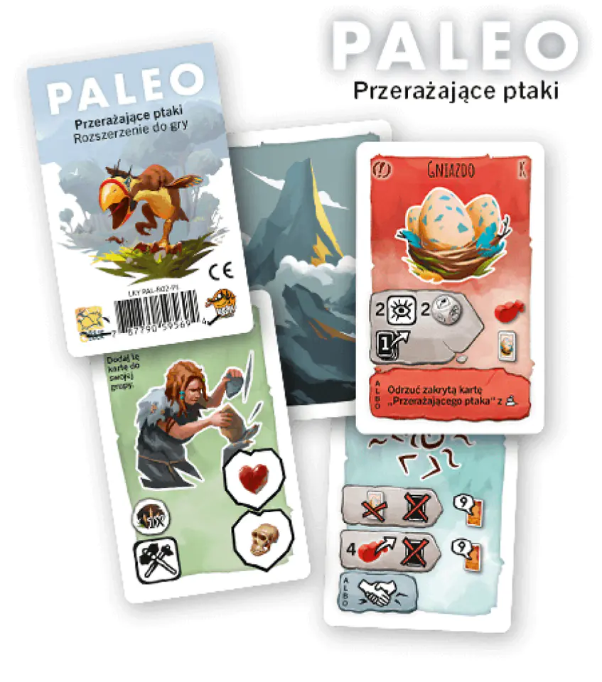 ⁨PALEO: SCARY BIRDS GAME - add-on - LUCKY DUCK GAMES⁩ at Wasserman.eu