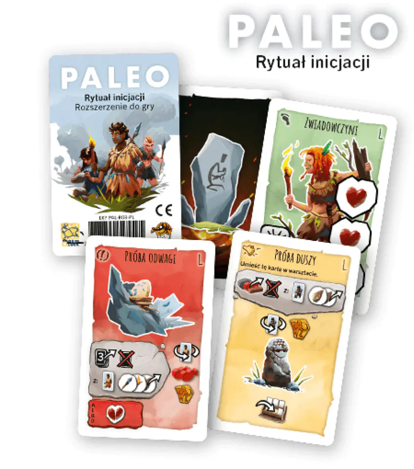 ⁨PALEO GAME: INITIATION RITUAL - expansion pack - LUCKY DUCK GAMES⁩ at Wasserman.eu