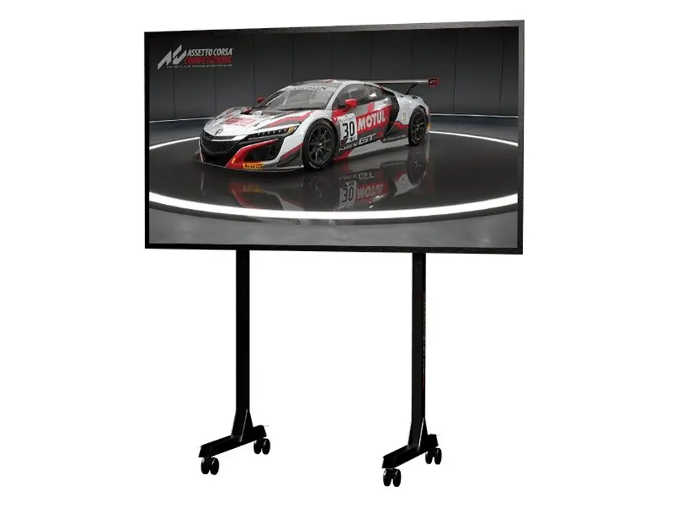 Free Standing Single Monitor stand at Wasserman.eu