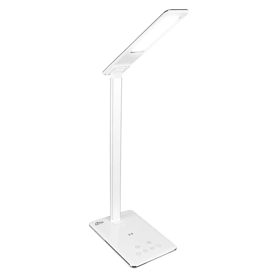 Desk lamp with wireless charger at Wasserman.eu