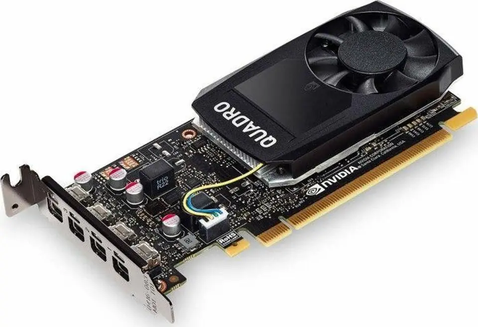 Quadro P1000v2 4GB DDR5 64BIT 4xmDP/DVI at Wasserman.eu