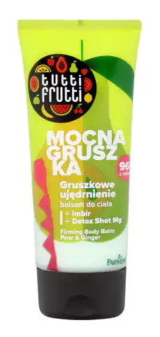 ⁨Farmona Tutti Frutti Balsam do ciała ujędrniający "Mocna Gruszka" - Gruszka & Imbir 200ml⁩ w sklepie Wasserman.eu