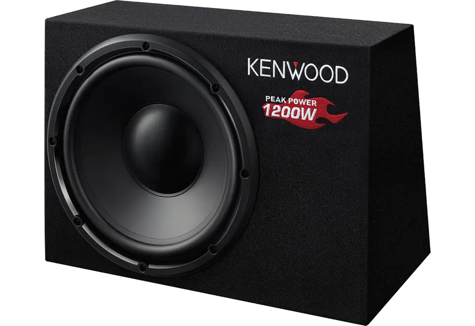 ⁨Subwoofer pasywny Kenwood  KSC-W1200B⁩ w sklepie Wasserman.eu