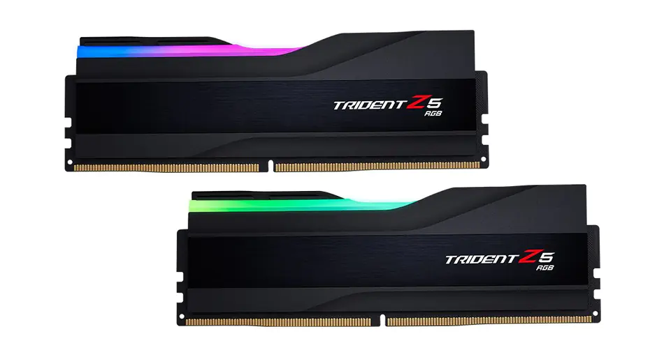 ⁨G.SKILL TRIDENT Z5 RGB DDR5 2X16GB 8000MHZ CL38 XMP3 BLACK F5-8000J3848H16GX2-TZ5RK⁩ w sklepie Wasserman.eu