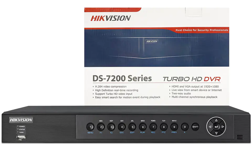 ⁨Hikvision DS-7208HUHI-F2 / N Recorder HD-TVI 8kan⁩ at Wasserman.eu