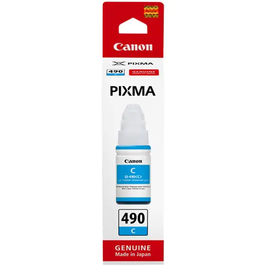 ⁨Ink cartridge CANON (GI-490/0664C001) blue 70ml⁩ at Wasserman.eu