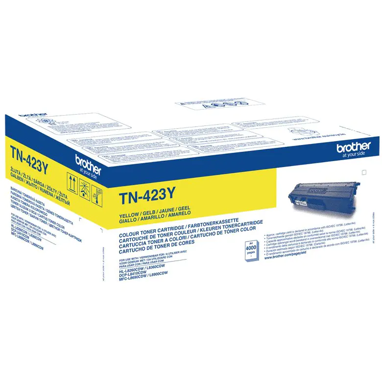 ⁨Brother TN-423Y toner cartridge Original Yellow 1 pc(s)⁩ at Wasserman.eu