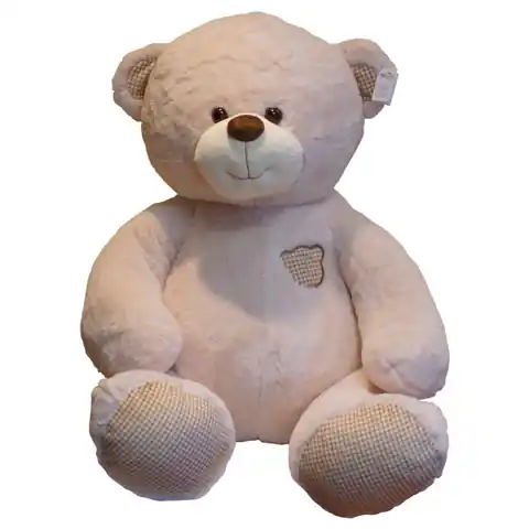 ⁨Plush Oktawian Teddy Bear creamy 75 cm⁩ at Wasserman.eu