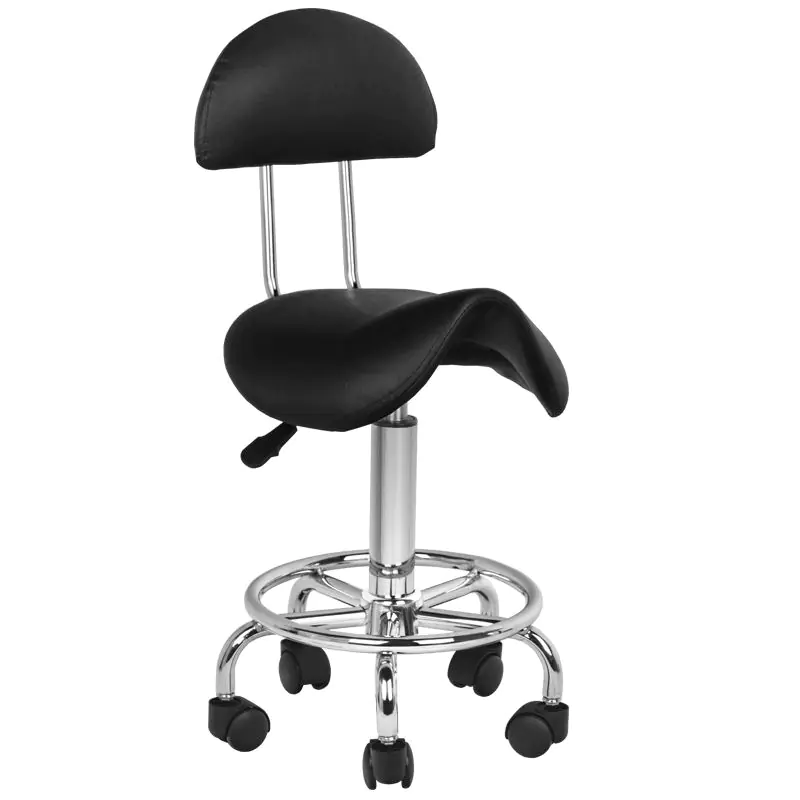 ⁨Cosmetic stool 6001 black⁩ at Wasserman.eu