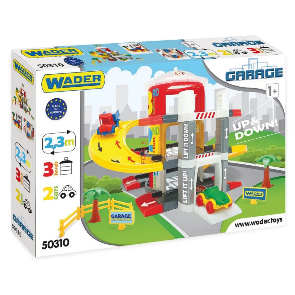 Garage with a lift 3 levels at Wasserman.eu