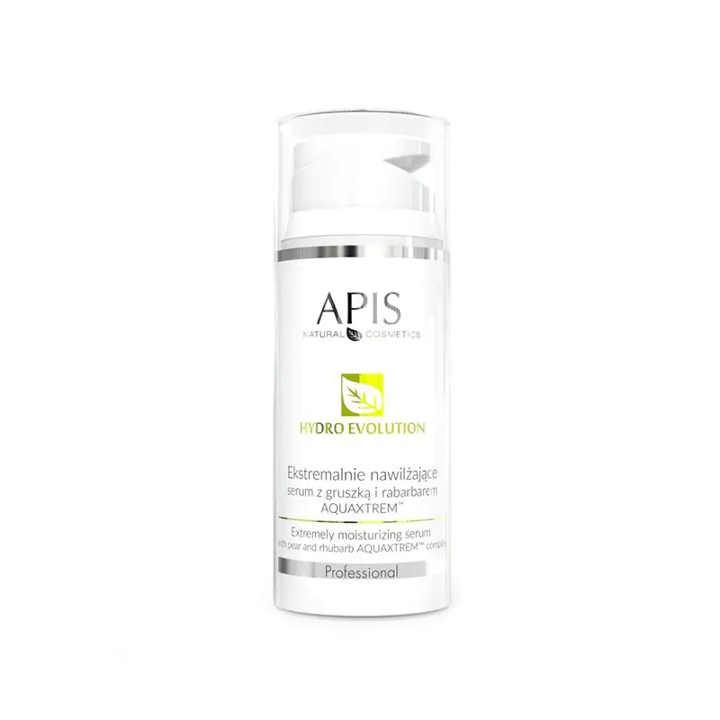 ⁨Apis hydro evolution ekstremalnie nawilżające serum z gruszką i rabarbarem aquaxtrem™ 100 ml⁩ w sklepie Wasserman.eu