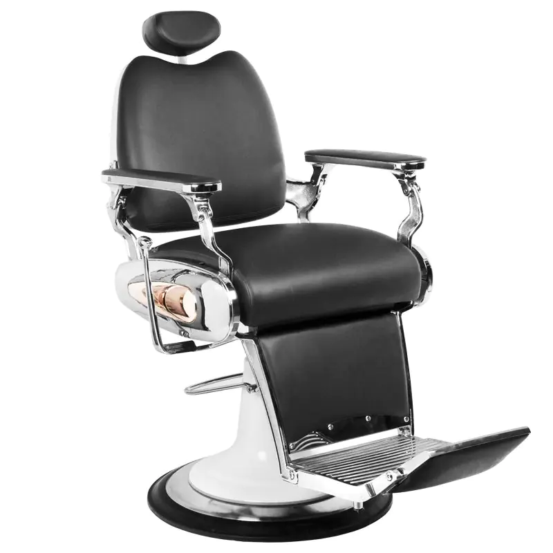 ⁨Gabbiano fotel barberski Moto Style czarny⁩ w sklepie Wasserman.eu