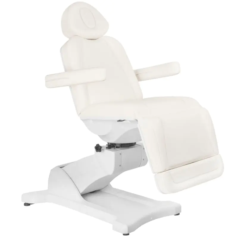 ⁨Cosmetic chair elektr. Azzurro 869A swivel 4 strong. white⁩ at Wasserman.eu