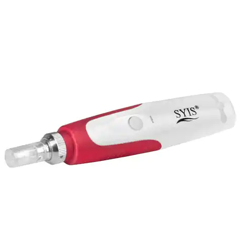 ⁨Syis - Microneedle Pen 03 white-red⁩ at Wasserman.eu