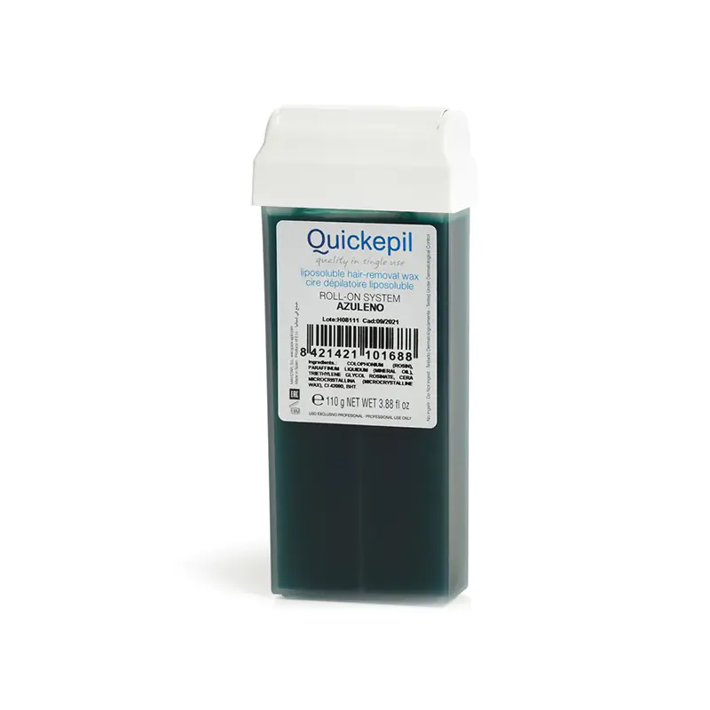 ⁨Quickepil wosk do depilacji rolka azuleno 110 g⁩ w sklepie Wasserman.eu