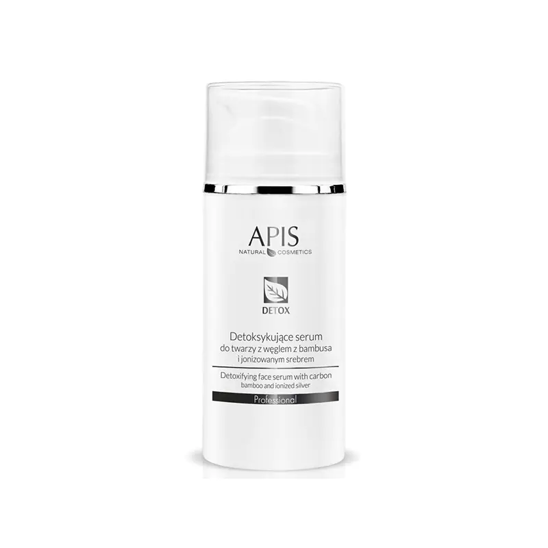 ⁨Apis detoxifying face serum with bamboo charcoal and ionized silver 100 ml⁩ at Wasserman.eu