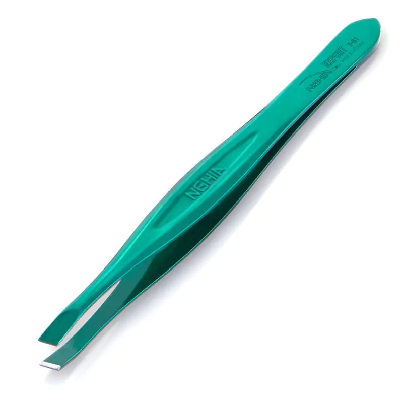 ⁨Nghia export tweezers T-01 green⁩ at Wasserman.eu