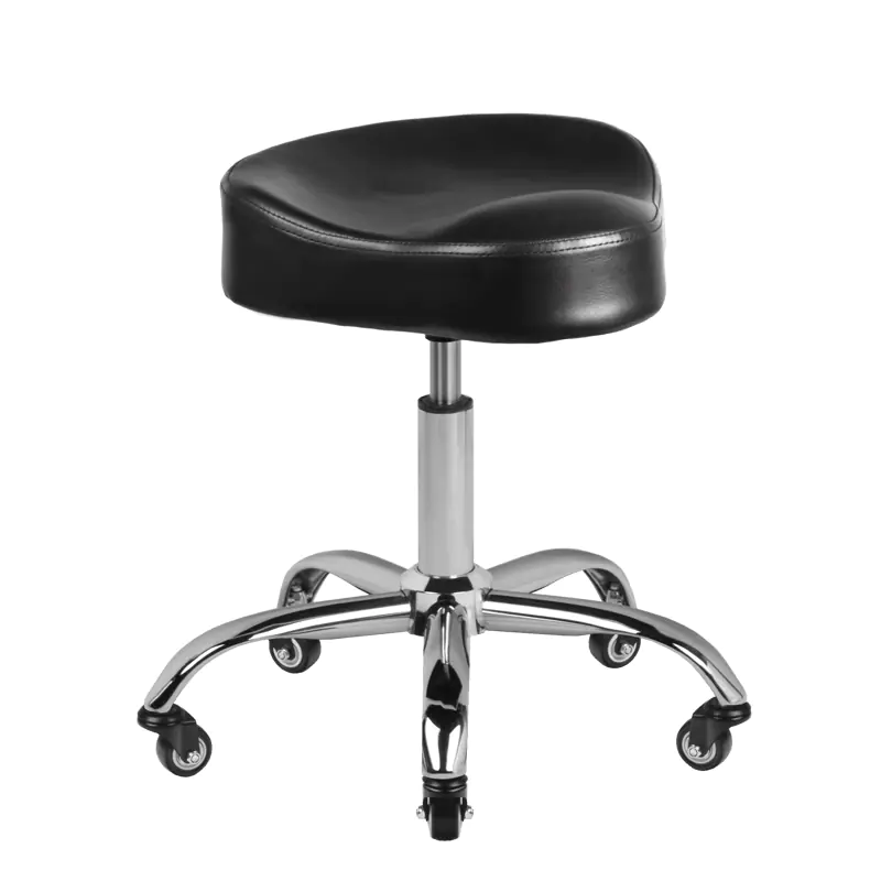 ⁨Gabbiano hairdresser's stool A450 black⁩ at Wasserman.eu