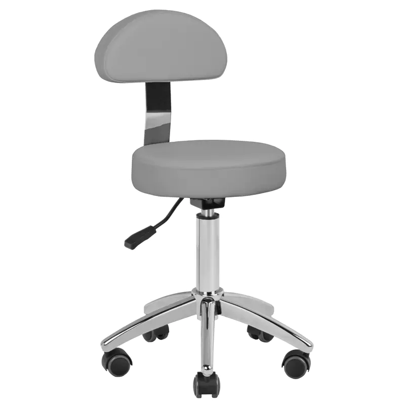 ⁨Cosmetic stool AM-304 gray⁩ at Wasserman.eu