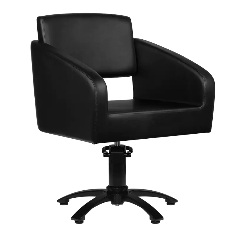 ⁨Gabbiano hairdressing chair Bergen black⁩ at Wasserman.eu