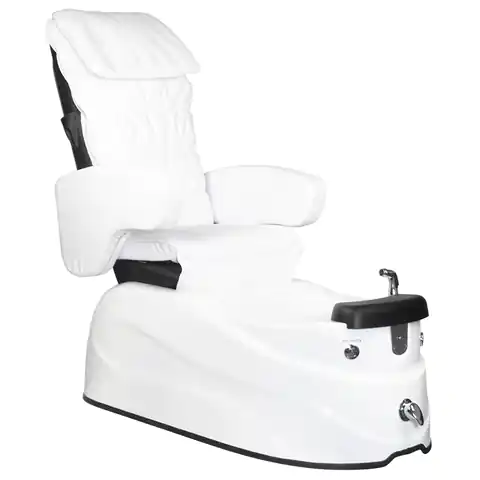⁨Spa pedicure chair AS-122 white with massage function⁩ at Wasserman.eu