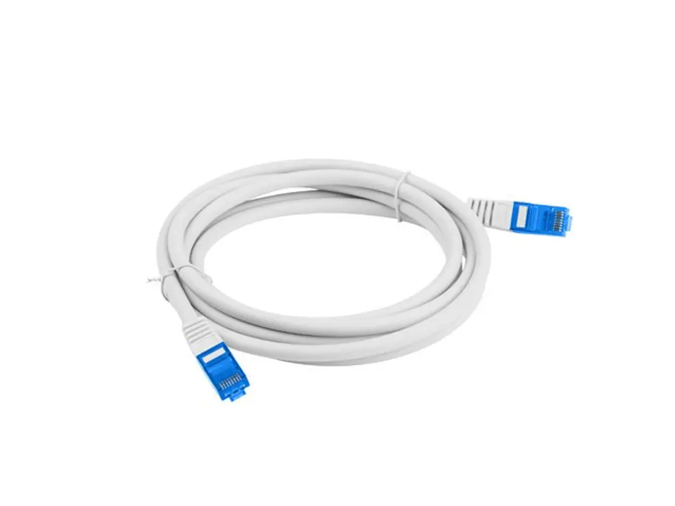 ⁨LANBERG PATCHCORD S/FTP CAT.6A 5M GRAY LSZH⁩ at Wasserman.eu