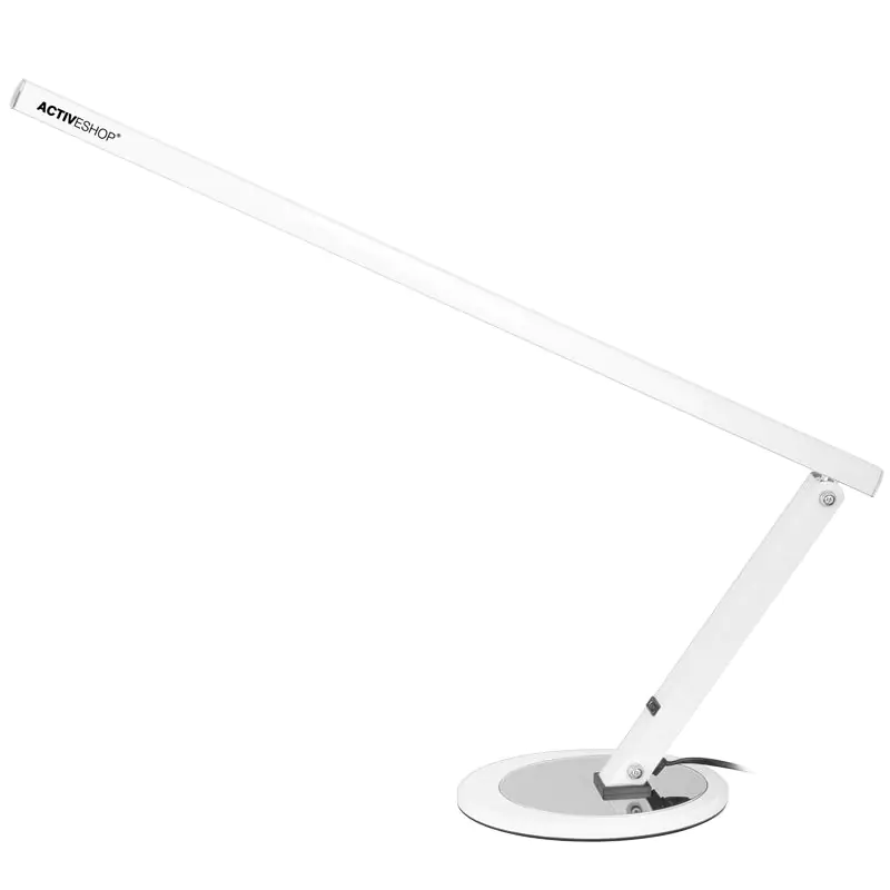 ⁨Lampa na biurko Slim 20W biała⁩ w sklepie Wasserman.eu