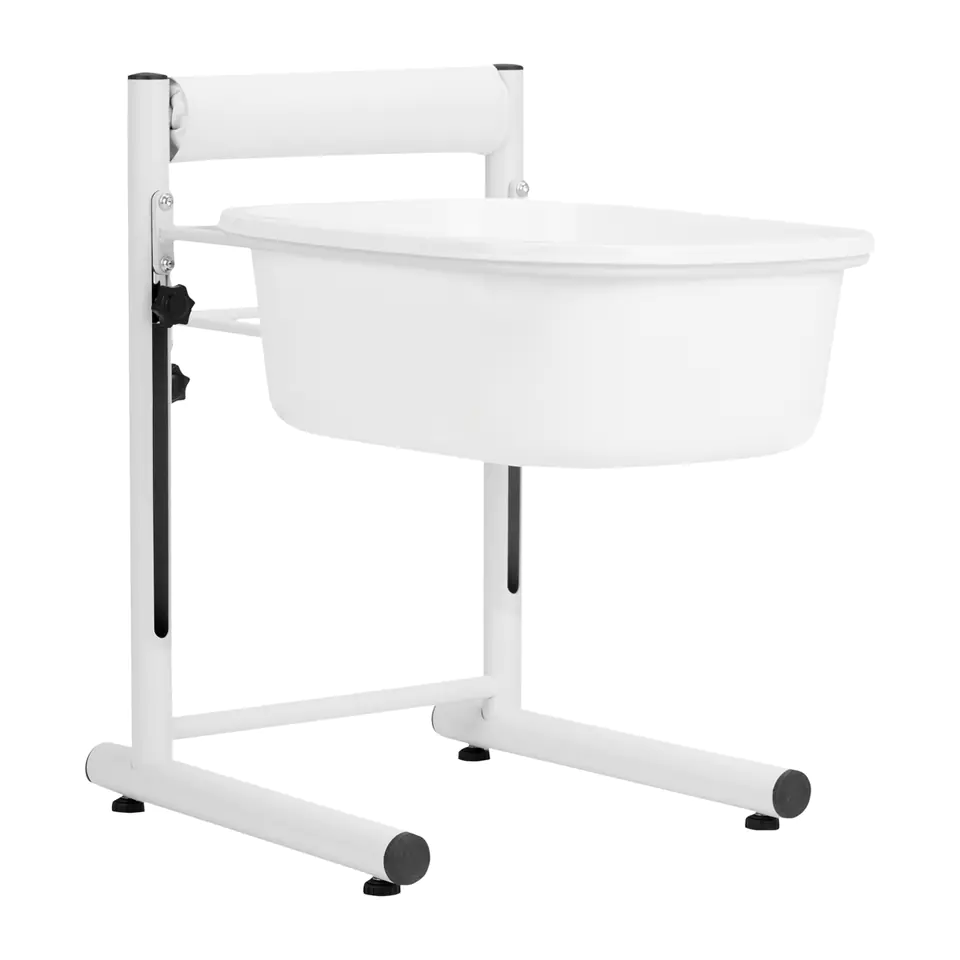 ⁨Height adjustable pedicure shower tray white⁩ at Wasserman.eu