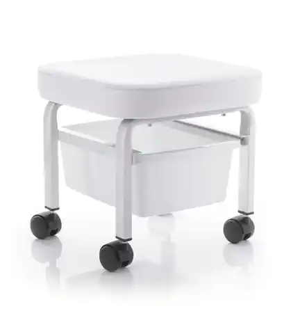 ⁨Cosmetic stool for pedicure with container⁩ at Wasserman.eu