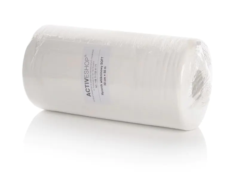 ⁨Disposable non-woven towels roll 30 cm x 50 m⁩ at Wasserman.eu