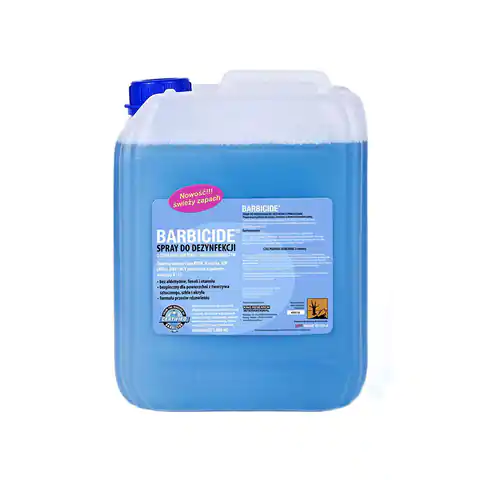 ⁨Barbicide spray for disinfecting all odorous surfaces - supplement 5 L⁩ at Wasserman.eu