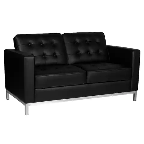 ⁨Gabbiano sofa do poczekalni BM18019 czarna⁩ w sklepie Wasserman.eu