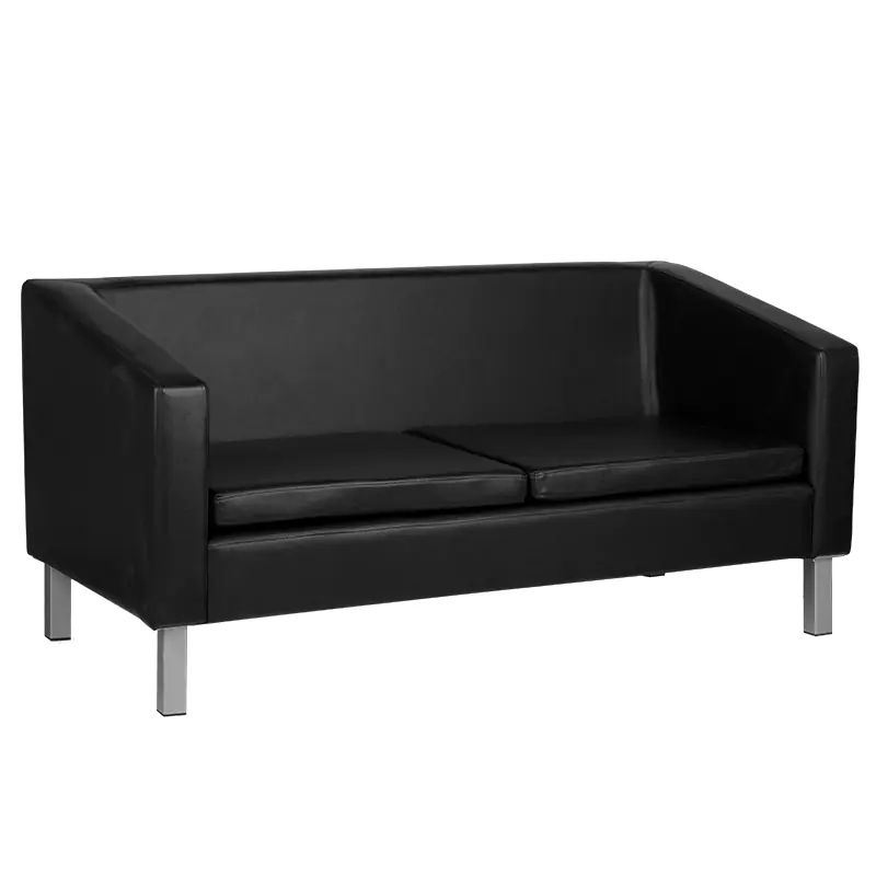 ⁨Gabbiano sofa do poczekalni BM18003 czarna⁩ w sklepie Wasserman.eu