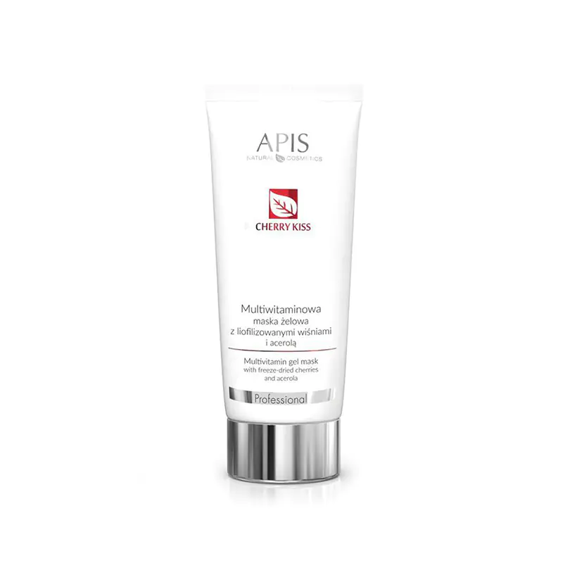 ⁨Apis multivitamin gel mask with freeze-dried cherries and acerola 200 ml⁩ at Wasserman.eu