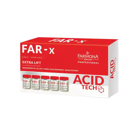 ⁨Farmona far-x aktywny koncentrat mocno liftingujący - home use 5 x 5 ml⁩ w sklepie Wasserman.eu