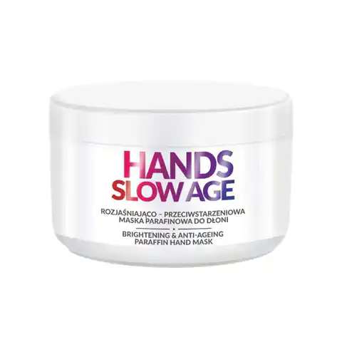 ⁨Farmona hands slow age brightening and anti-aging paraffin mask for hands 300 ml⁩ at Wasserman.eu