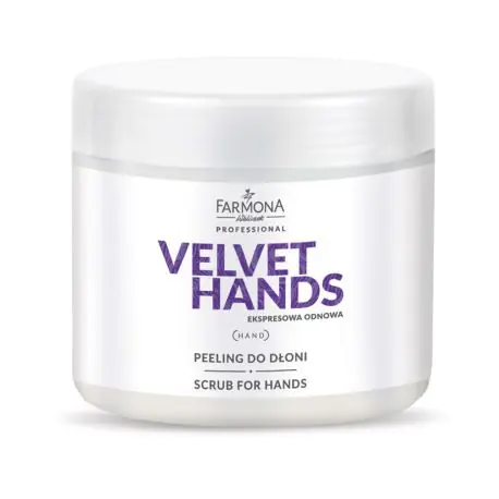 ⁨Farmona velvet hands peeling do dłoni 550 g⁩ w sklepie Wasserman.eu