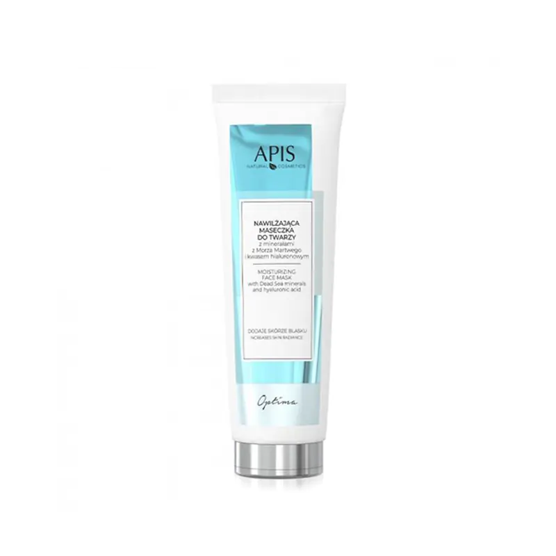 ⁨Apis optima, moisturizing face mask with Dead Sea minerals and hyaluronic acid, 100 ml⁩ at Wasserman.eu