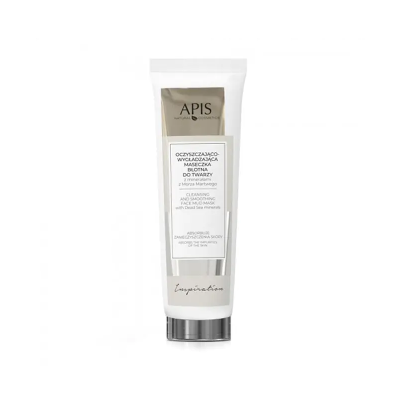 ⁨Apis inspiration, cleansing and smoothing mud face mask with minerals from the Dead Sea, 100 ml⁩ at Wasserman.eu