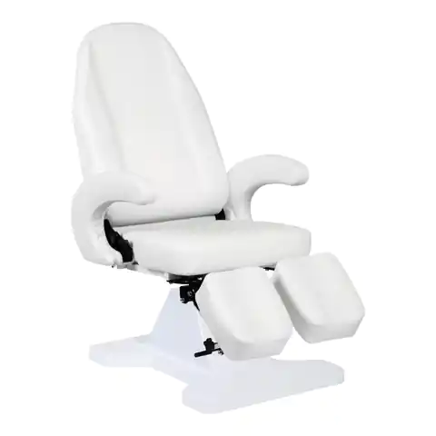 ⁨Hydraulic podological chair 112 white⁩ at Wasserman.eu
