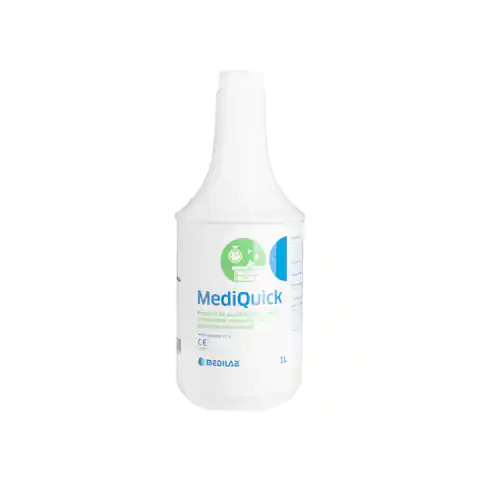 ⁨Surface disinfectant Mediquick 1 L with washer⁩ at Wasserman.eu